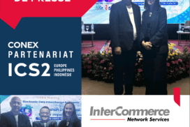 CONEX et InterCommerce signent un partenariat pour accompagner la mise en conformité ICS2 des opérateurs logistiques aux Philippines et en Indonésie CONEX, éditeur européen de solutions logicielles pour la gestion des formalités douanières et sécuritaires, annonce la signature d’un partenariat stratégique avec InterCommerce Network Services, premier prestataire philippin de services numériques pour la supply chain.