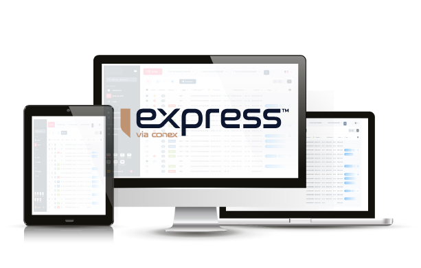 Produit-pc-logiciel Express via conex™