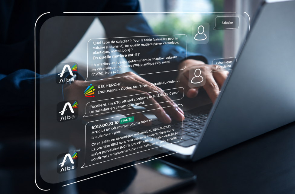 ALBA agent IA classification tarifaire douane