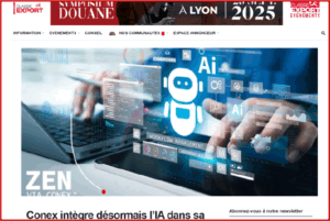 Conex intègre désormais l’IA dans sa nouvelle version de ZEN, sa plateforme collaborative de déclarations douanières