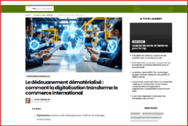 Le dédouanement dématérialisé : comment la digitalisation transforme le commerce international