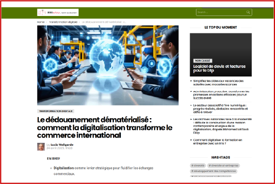 Le dédouanement dématérialisé : comment la digitalisation transforme le commerce international