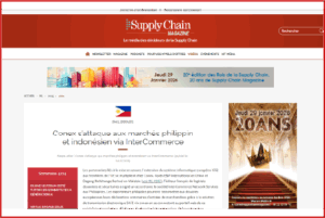 Les partenariats liés à la mise en œuvre / extension du système informatique européen ICS2 aux frontières de l’UE se multiplient chez Conex. Après E&P International en Chine et Dagang NeXchange Berhad en Malaisie (voir NL 4142), 